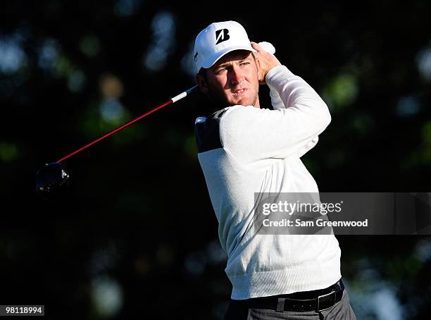 Matt Every hits a shot during the first round of the Honda Classic at PGA National Resort And Spa on March 4, 2010 in Palm Beach Gardens, Florida.