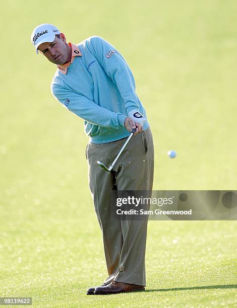 Jeff Klauk hits a shot during the first round of the Honda Classic at PGA National Resort And Spa on March 4, 2010 in Palm Beach Gardens, Florida.