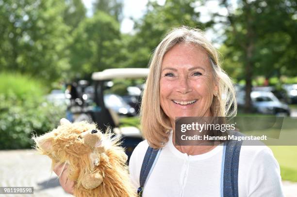 Sybille Beckenbauer during the 7. M & M + EAGLES Charity - LEDERHOS'N Golf Cup 2018 at Golfclub Castle EGMATING on June 22, 2018 in Munich, Germany....