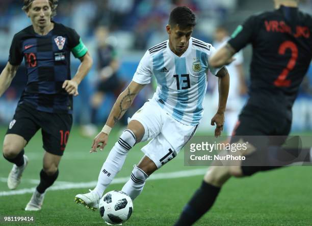 Group D Argentina v Croazia - FIFA World Cup Russia 2018 Maximiliano Meza at Nizhny Novgorod Stadium, Russia on June 21, 2018.