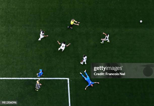 Neymar Jr of Brazil appeals for a penalty during the 2018 FIFA World Cup Russia group E match between Brazil and Costa Rica at Saint Petersburg...