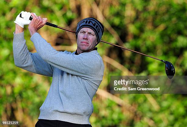 Nick O'Hern hits a shot during the second round of the Honda Classic at PGA National Resort And Spa on March 5, 2010 in Palm Beach Gardens, Florida.