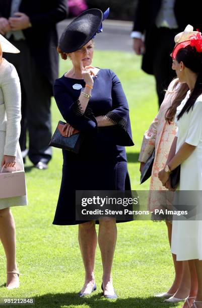 Sarah Ferguson, Duchess of York during day four of Royal Ascot at Ascot Racecourse.