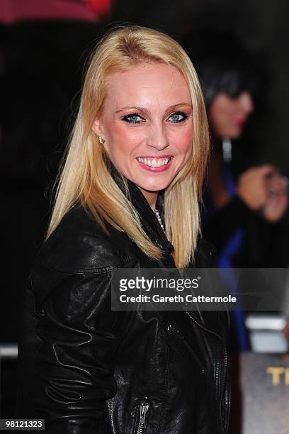 Camilla Dallerup arrives at the World Film Premiere of 'Clash of the Titans' at the Empire Leicester Square on March 29, 2010 in London, England.