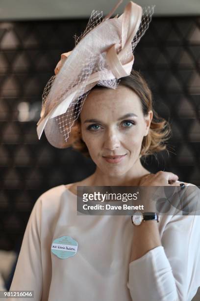 Victoria Pendleton attends the Longines suite in the Royal Enclosure, during Royal Ascot on June 22, 2018 in Ascot, England.