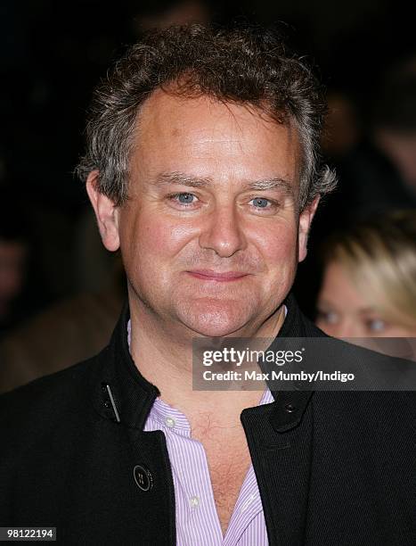 Hugh Bonneville attends the World Film Premiere of Nanny McPhee and the Big Bang at Odeon Leicester Square on March 24, 2010 in London, England.
