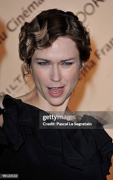 Actress Marie Josee Croze attends the Romy Schneider and Patrick Dewaere Awards Ceremony at Hotel Renaissance on March 29, 2010 in Paris, France.