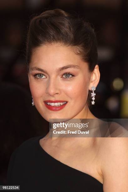 Alexa Davalos attends the world premiere of 'Clash Of The Titans' at Empire Leicester Square on March 29, 2010 in London, England.