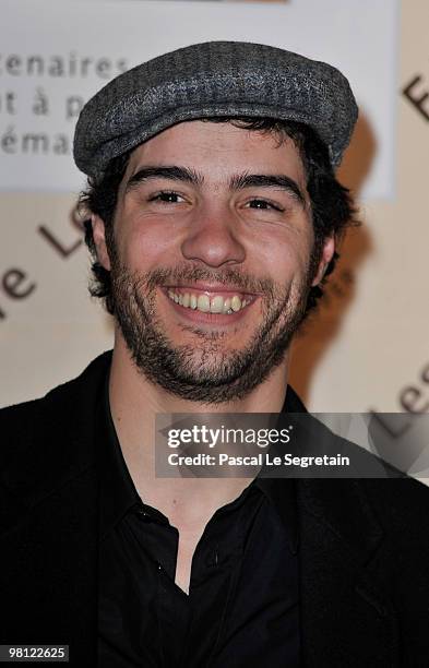 Actor Tahar Rahim attendss the Romy Schneider and Patrick Dewaere Awards Ceremony at Hotel Renaissance on March 29, 2010 in Paris, France.