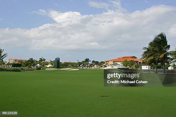 General view of the ninth fairway at Trump International Golf Club on March 12, 2010 in Rio Grande, Puerto Rico.