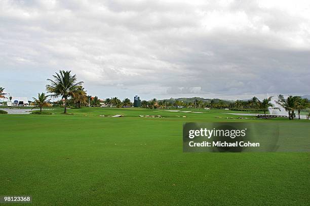 General view of the 13th fairway at Trump International Golf Club on March 12, 2010 in Rio Grande, Puerto Rico.