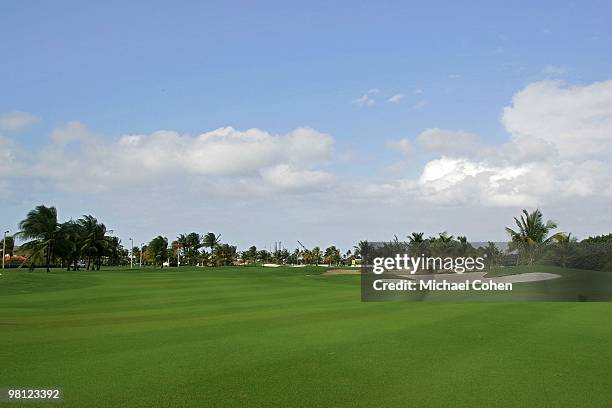 General view of the 15th fairway at Trump International Golf Club on March 12, 2010 in Rio Grande, Puerto Rico.