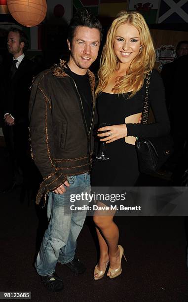 Zoe Salmon attends the Walkers campaign launch, at Orchid on March 29, 2010 in London, England.