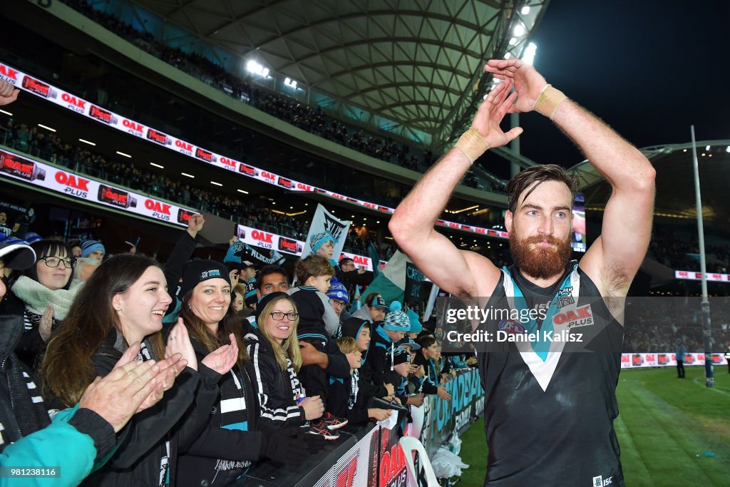 AFL Rd 14 - Port Adelaide v Melbourne