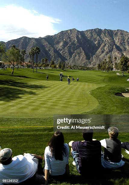 West Country Club fifth hole at the 45th Bob Hope Chrysler Classic Pro Am January 24, 2004. Scenic Golf