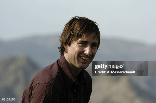 Luke Wilson competes at the 45th Bob Hope Chrysler Classic Pro Am at PGA West Country Club January 24, 2004.