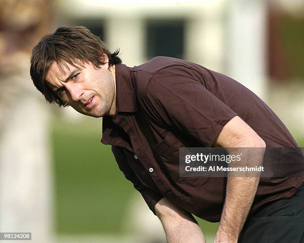 Luke Wilson competes at the 45th Bob Hope Chrysler Classic Pro Am at PGA West Country Club January 24, 2004.