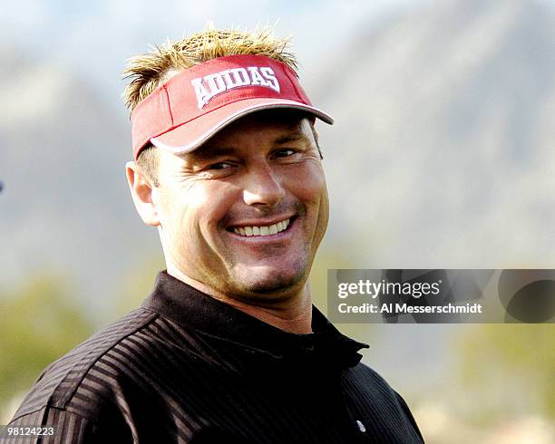 Roger Clemens competes at the 45th Bob Hope Chrysler Classic Pro Am at PGA West Country Club January 24, 2004.