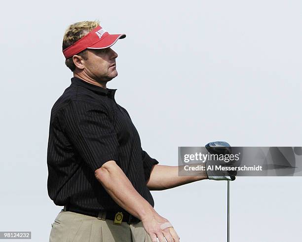 Roger Clemens competes at the 45th Bob Hope Chrysler Classic Pro Am at PGA West Country Club January 24, 2004.