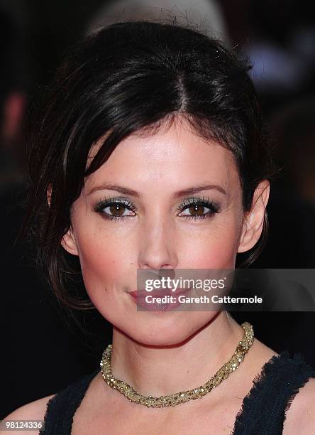 Jane March arrives at the World Film Premiere of 'Clash of the Titans' at the Empire Leicester Square on March 29, 2010 in London, England.