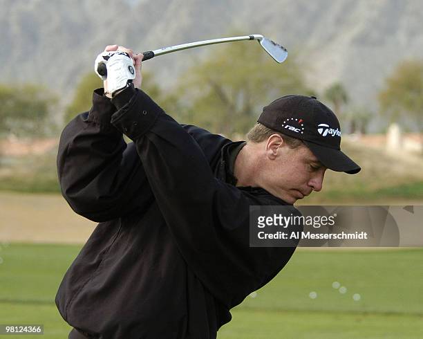 Todd Fischer competes at the 45th Bob Hope Chrysler Classic Pro Am at PGA West Country Club January 24, 2004.