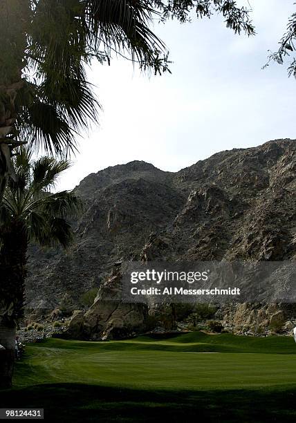 West Country Club 15th hole at the 45th Bob Hope Chrysler Classic Pro Am January 24, 2004. Scenic Golf