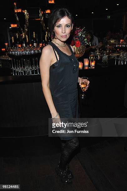 Actress Jane March attends the 'Clash Of The Titans' world premiere after party at the Aqua restaurant on March 29, 2010 in London, England.