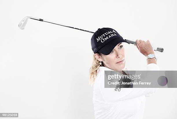 Cristie Kerr poses for a portrait before the LPGA Kia Classic at La Costa Resort on March 23, 2010 in Carlsbad, California.