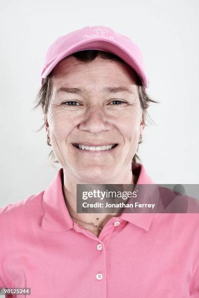 Catriona Matthew poses for a portrait before the LPGA Kia Classic at La Costa Resort on March 23, 2010 in Carlsbad, California.