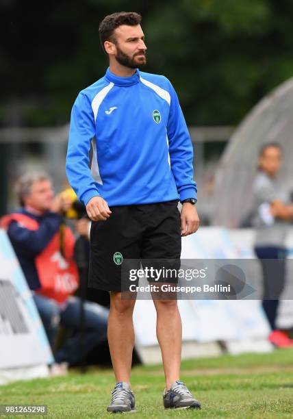 Coach Rispoli Roma V Pordenone U17 Supercup Final Photos and Premium High Res ...