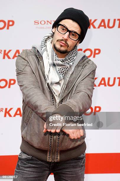 Actor Manuel Cortez attends the premiere of "Der Kautions-Cop" at CineMaxx at Potsdam Place on March 29, 2010 in Berlin, Germany.