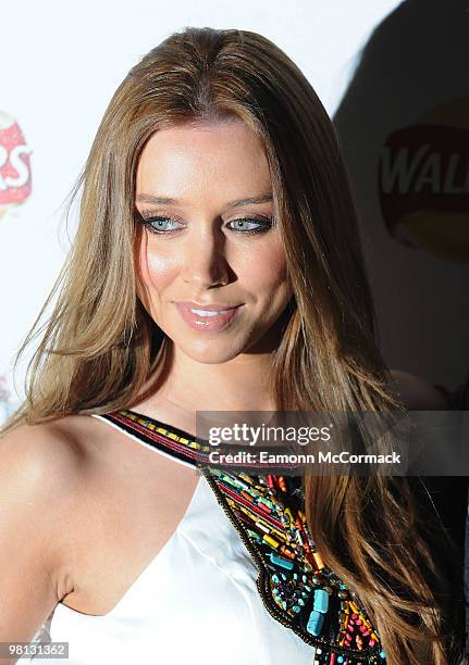 Una Healy attends the Walkers Campaign Launch on March 29, 2010 in London, England.