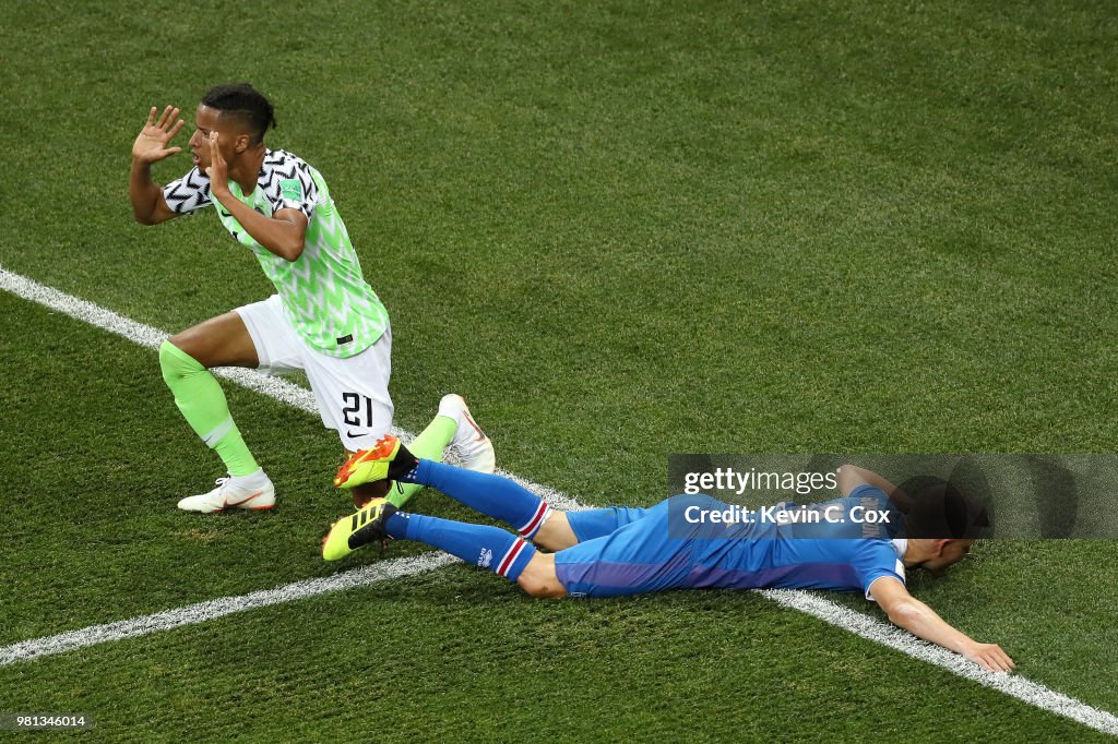 Nigeria v Iceland: Group D - 2018 FIFA World Cup Russia