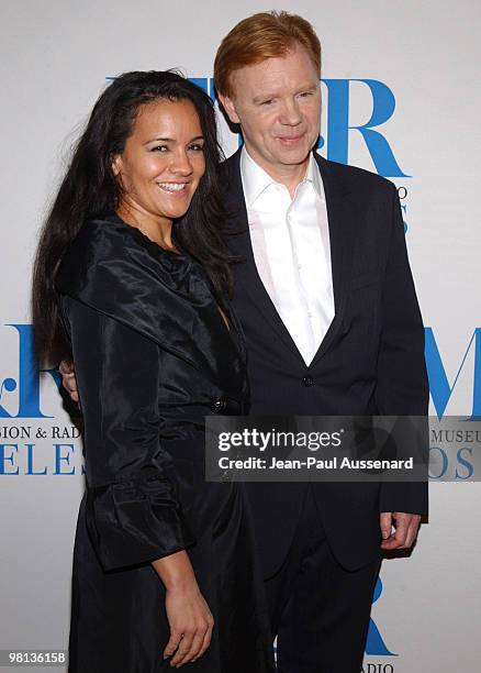 Liza Marquez and David Caruso