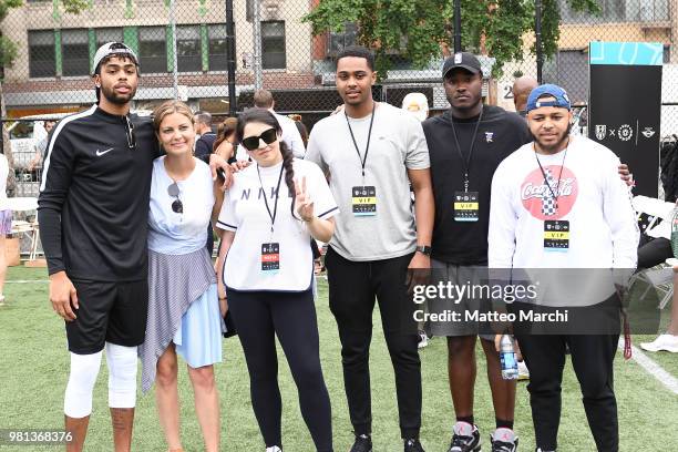 Angelo Russell attends the 2018 Steve Nash Showdown on June 20, 2018 in New York City.