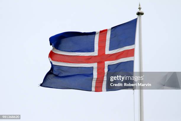 left wind - icelandic flag stock pictures, royalty-free photos & images