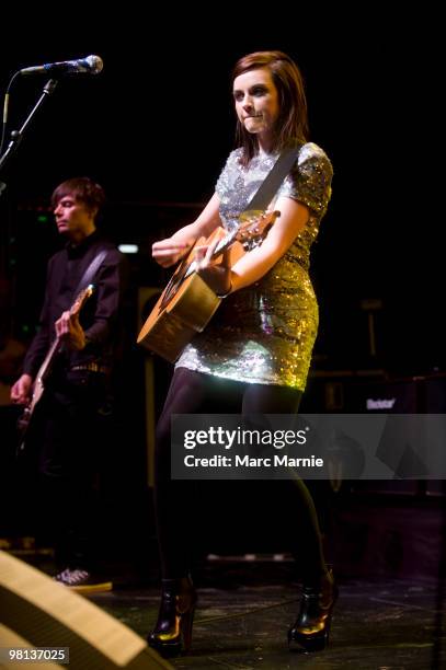 Amy MacDonald performs at The Picture House on March 29, 2010 in Edinburgh, Scotland.