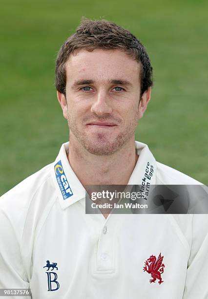 Mark Turner of Somerset poses for photograpger during a Somerset County Cricket Club Photocall on March 24, 2010 in Taunton, England.