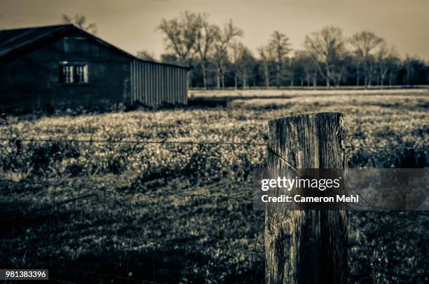 barn yard fence - mehl 個照片及圖片檔