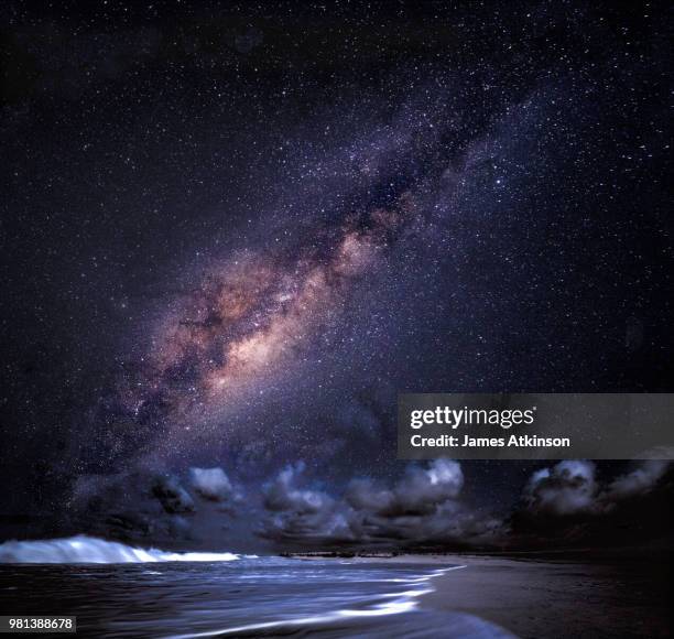 somewhere over the ocean by james atkinson - cape verde night stock pictures, royalty-free photos & images