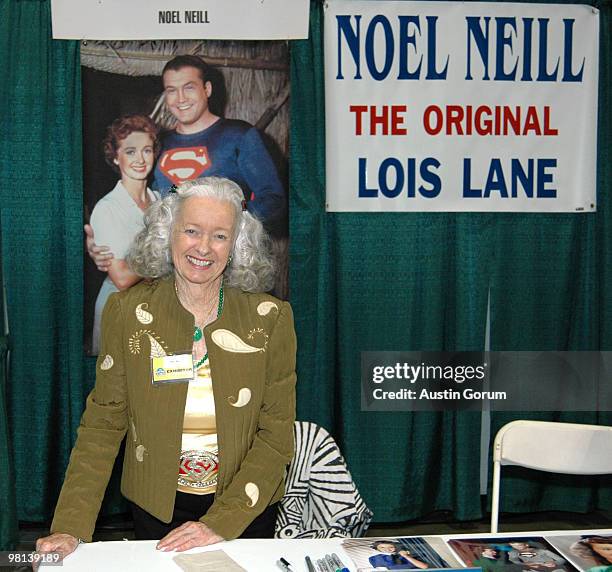 Noel Neill, who starred as Lois Lane in the 1950s TV series "Adventures of Superman"