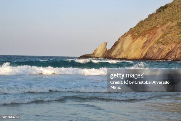 venezuela: choroní beach - sandy alvarado stock pictures, royalty-free photos & images