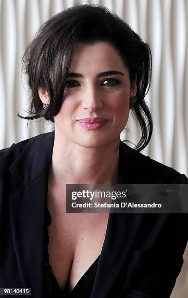 Actress Luisa Ranieri attends 'La Vita E' Una Cosa Meravigliosa' Milan Photocall held at Terrazza Martini on March 30, 2010 in Milan, Italy.