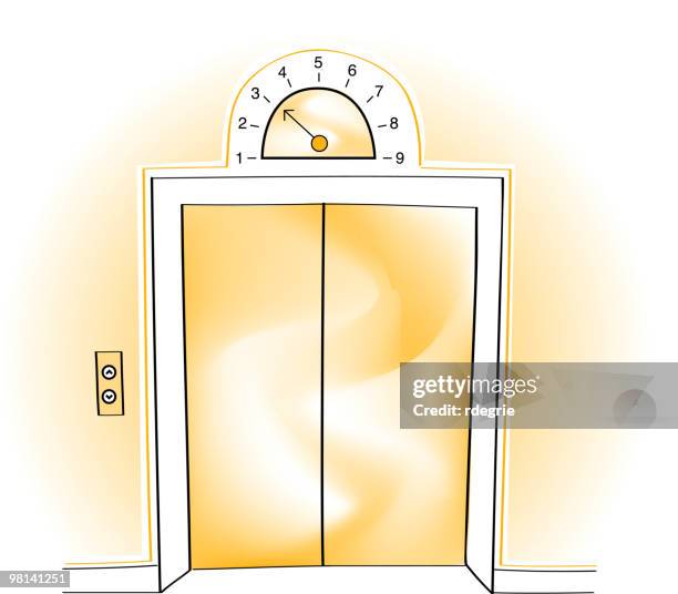 elevator - elevator stock illustrations