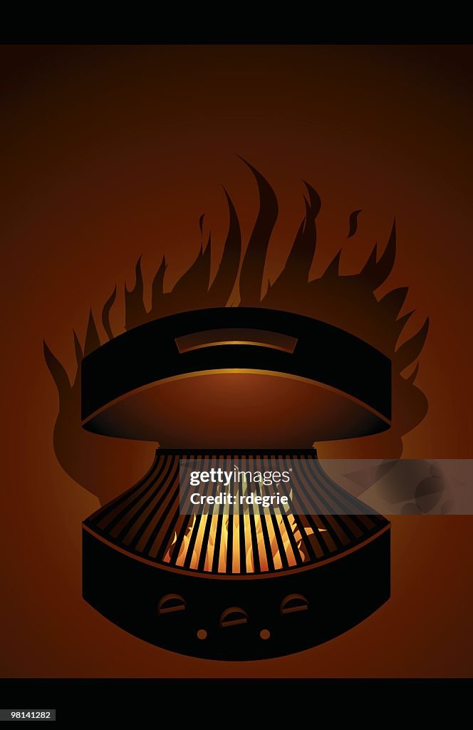 Barbecue Grill - Open Flame