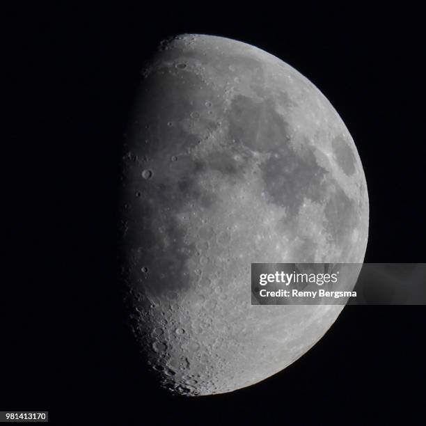 august moon - 凸月 ストックフォトと画像