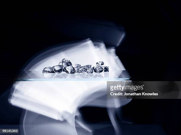diamonds  - gemology stockfoto's en -beelden