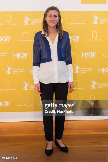 Dutch Mariette Rissenbeek is pictured during a press conference in Berlin, Germany on June 22, 2018. Rissenbeek has been nominated managing director...