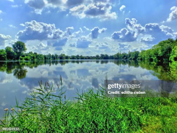 wolken wind und sonne - wolken stock pictures, royalty-free photos & images