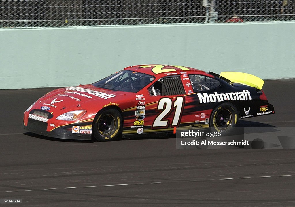 Ricky Rudd 1995 Ricky Rudd races out of turn four at the Ford 400 Winston Cup Race ...